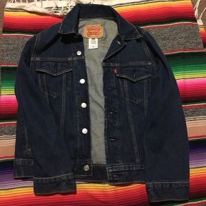 Levi's dark blue denim jacket