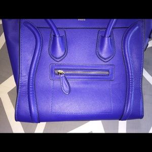 " Designer Inspired Micro Luggage Handbag "