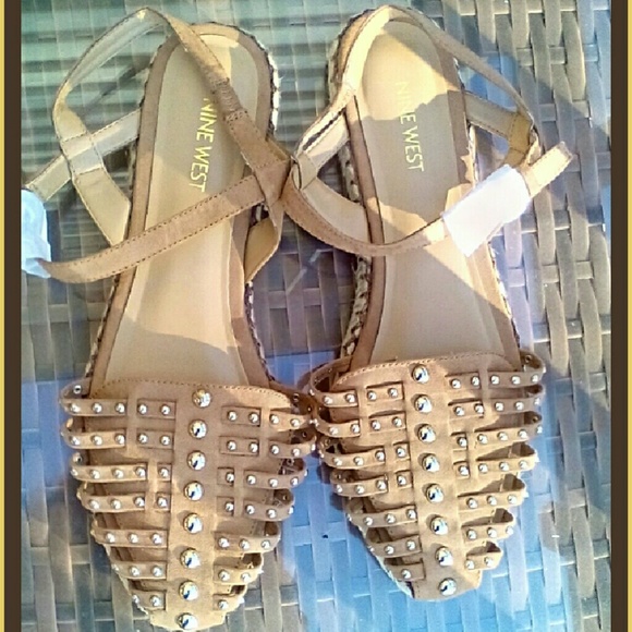 Nine West Leather Espadrille  NWOT HP 11/21