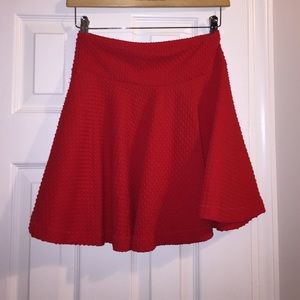 URBAN OUTFITTERS red mini skirt❤️❤️