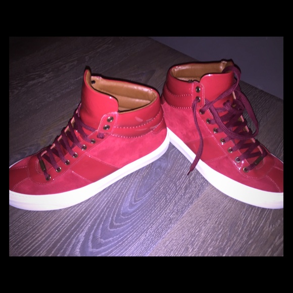 Jimmy choo leather suede shoes