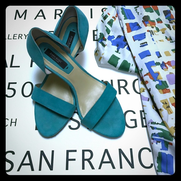 New Listing! Zara Heeled Sandals - Picture 1 of 4