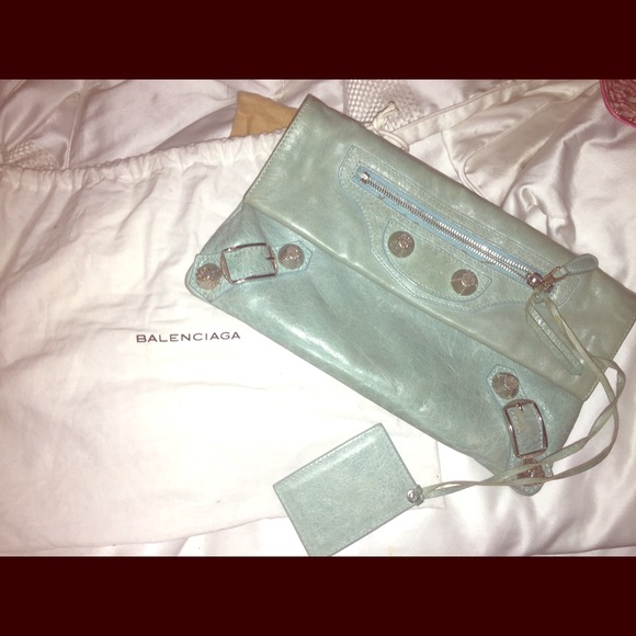 Balenciaga clutch bag