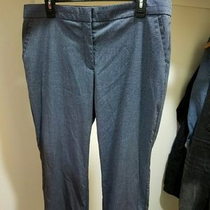 Blue/gray dress pants.