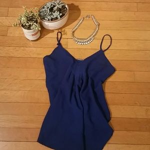 Navy blouse