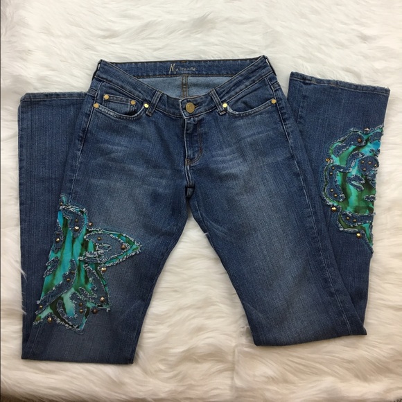 Marciano Denim - Marciano Boot Cut Jeans with Embellishments