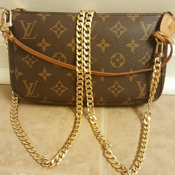 Gold purse chain