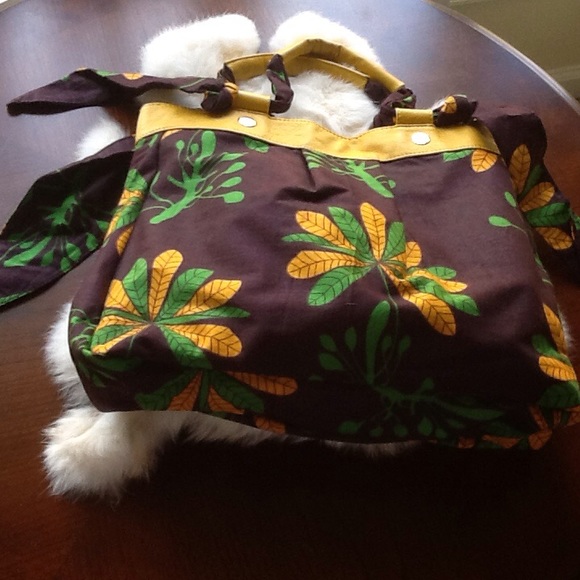 Handmade flower bag