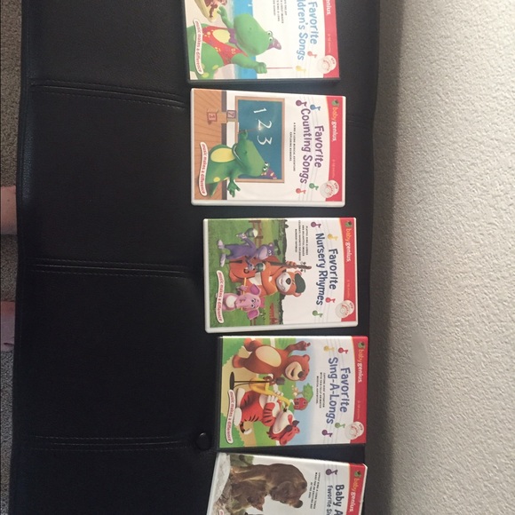 Set of five baby Einstein discs