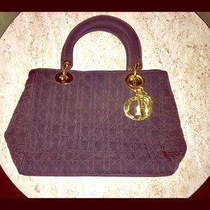 Christian dior blk handbag