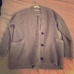 Everlane Chunky Wool Cardigan
