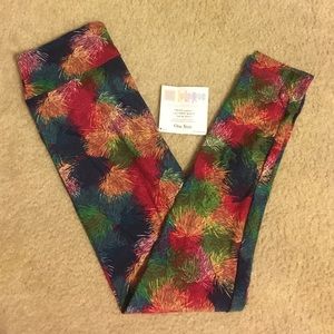 Brand new LuLaRoe OS Leggings - Beautiful Colors