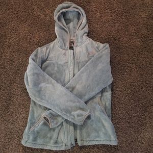North Face hooded fleece jacket