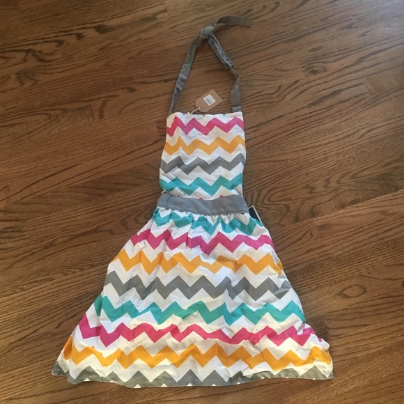Colorful Chevron Apron