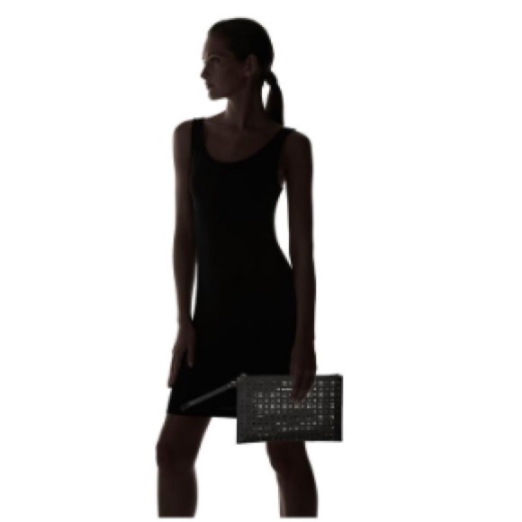 Authentic Michael Kors USED Leather Clutch XL - Picture 3 of 4