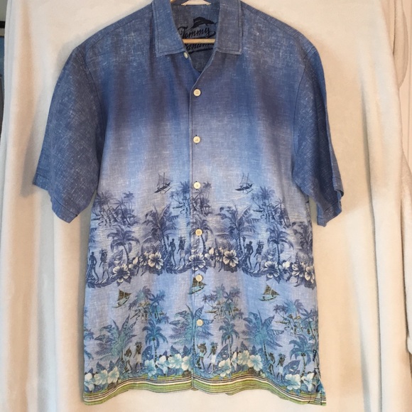 MENS TOMMY BAHAMA CASUEL BUTTON DOWN