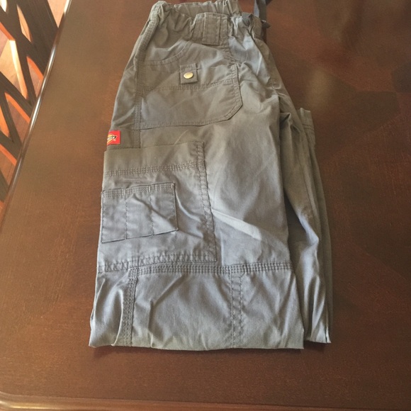 Gray dickies scrubs pants