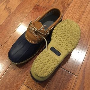 LL Bean boots.