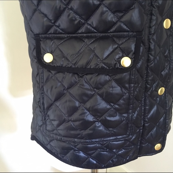 J Crew Excursion Quilted Vest Navy XS - Picture 2 of 3