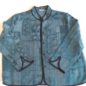 Jacket NWOT Tapestry Xmas party