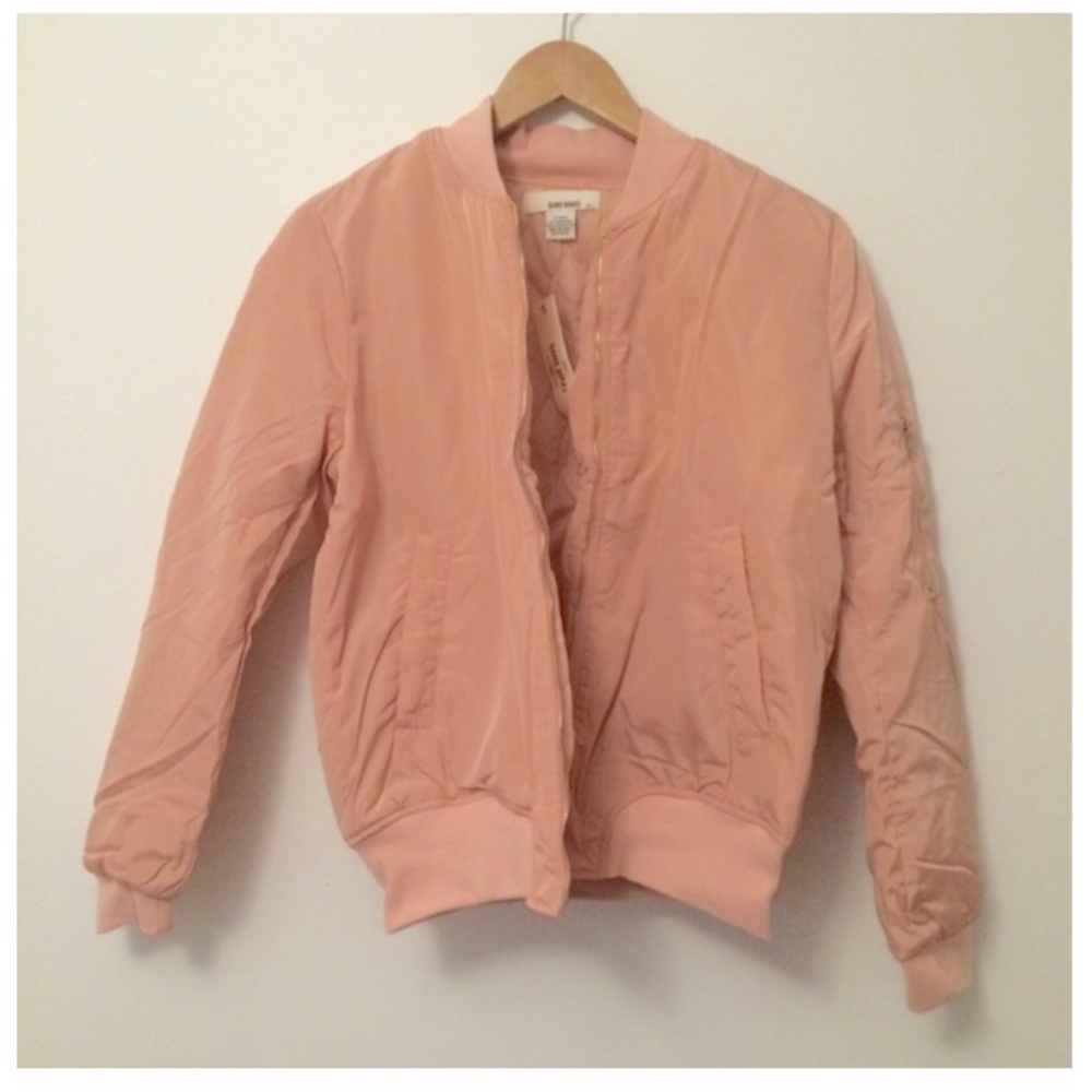 Sans Souci • Blush Bomber Jacket - Picture 2 of 2