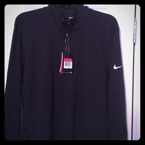 Nike Running Dri Fit 1/4 zip long sleeve