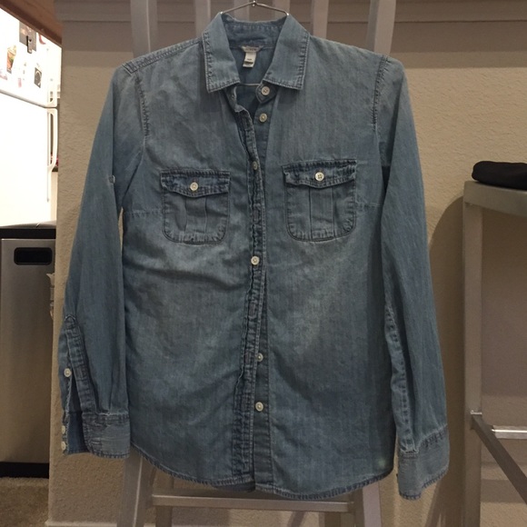 JCrew Chambray Shirt 00P