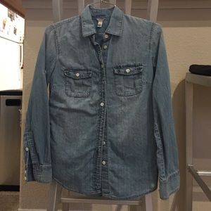 JCrew Chambray Shirt 00P