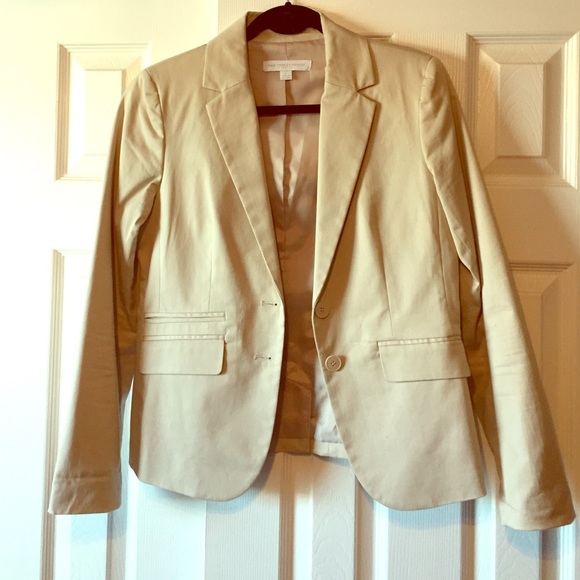 Classic button front blazer