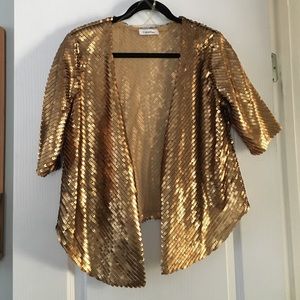 Calvin Klein Sequin Blazer
