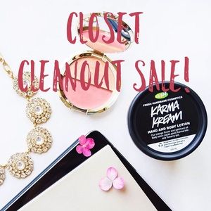Closet Cleanout Sale!