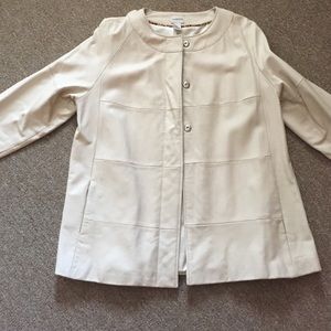 Chico's leather jacket