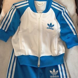 18M Adidas sweat suit .