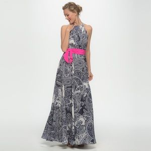 Eliza J chiffon maxi dress