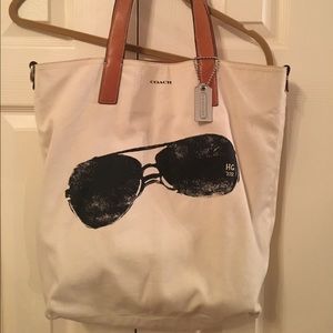 LTD. Edtn Hugo Guinness Reversble Lthr/Canvas tote