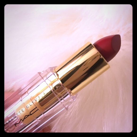 MAC LIMITED EDITION CHARLOTTE OLYMPIA LIPSICK - Picture 1 of 3
