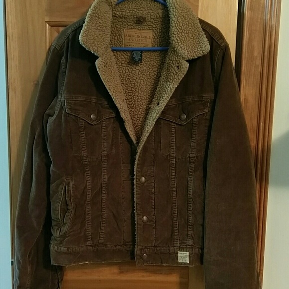 Men's corduroy winter coat
