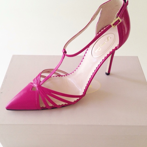 SJP by Sarah Jessica Parker T-Strap "Carrie" pump
