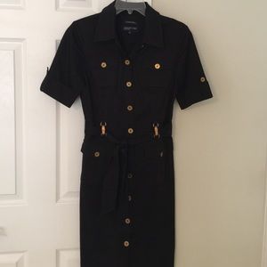 Black Safari Dress by Jones New York