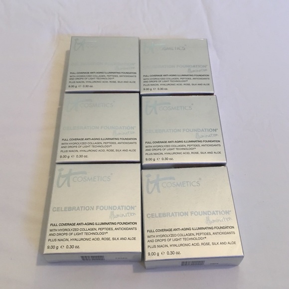 It cosmetics celebration foundation illumination