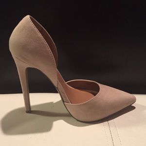 Nasty Gal nude pumps
