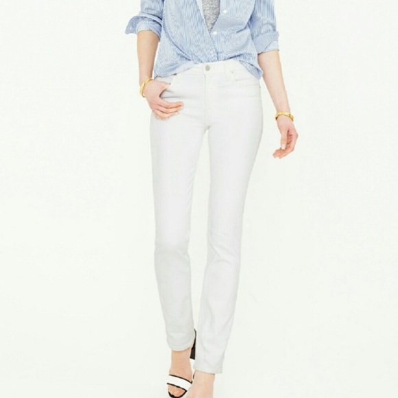 J crew white matchstick jeans size 25 EUC