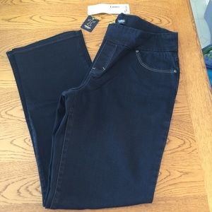 Tribal Denime Petite Pull on Straight leg Jeans