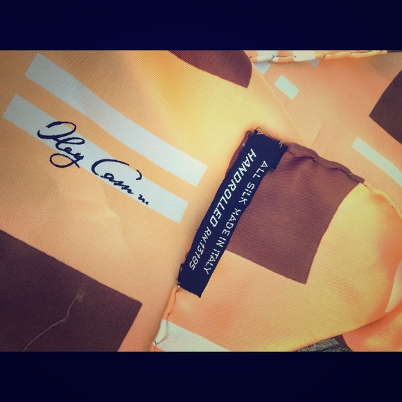 Vintage 1960's Oleg Cassini Scarves (set of 2)