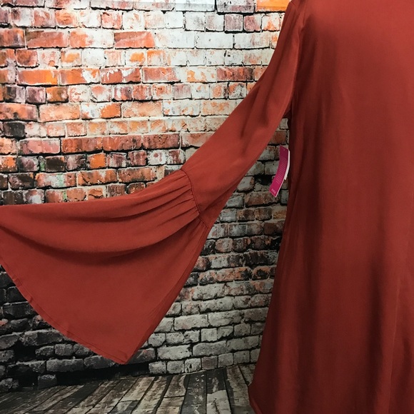 ❌SOLD❌Cinnamon Bell Sleeve Swing Dress - Picture 8 of 8