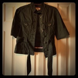 Fossil belted jacket, short sleeve