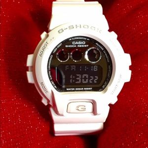 G-Shock White water-proof watch