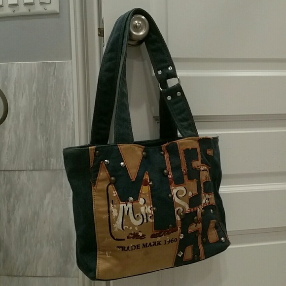 Miss Sixty Denim Purse NWOT