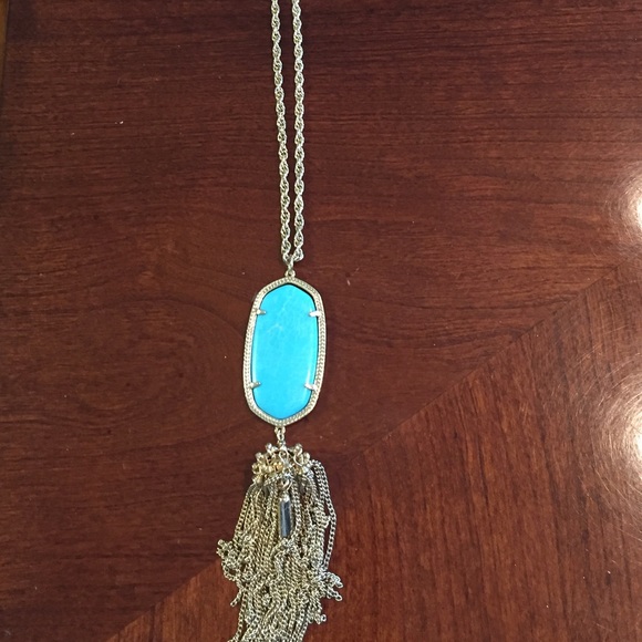 Kendra Scott rayne necklace turquoise