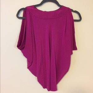 Olive and Olivia 100% silk backless top size S